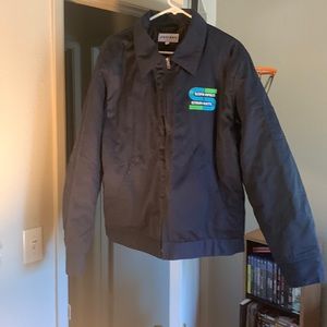 Navy blue Stray Rats jacket in good condition, Size XL, with an interior pocket